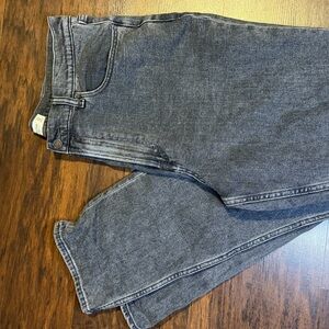 Abercrombie & Fitch Women's Gray Straight Leg Jeans